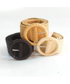 CINTURON DE RAFIA ELASTIZADO ZAPHIR