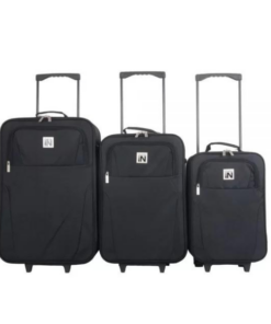 VALIJA SET X 3 NEGRO CHECK IN