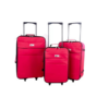 VALIJA SET X 3  ROJO CHECK IN