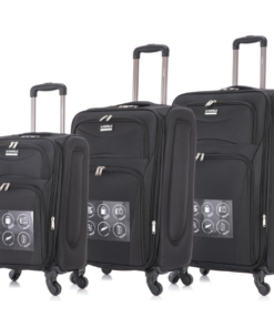 VALIJA SET X 3 NEGRA LA CHAPELLE